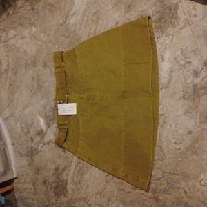 NWT Prozena Schouler white label belted skirt